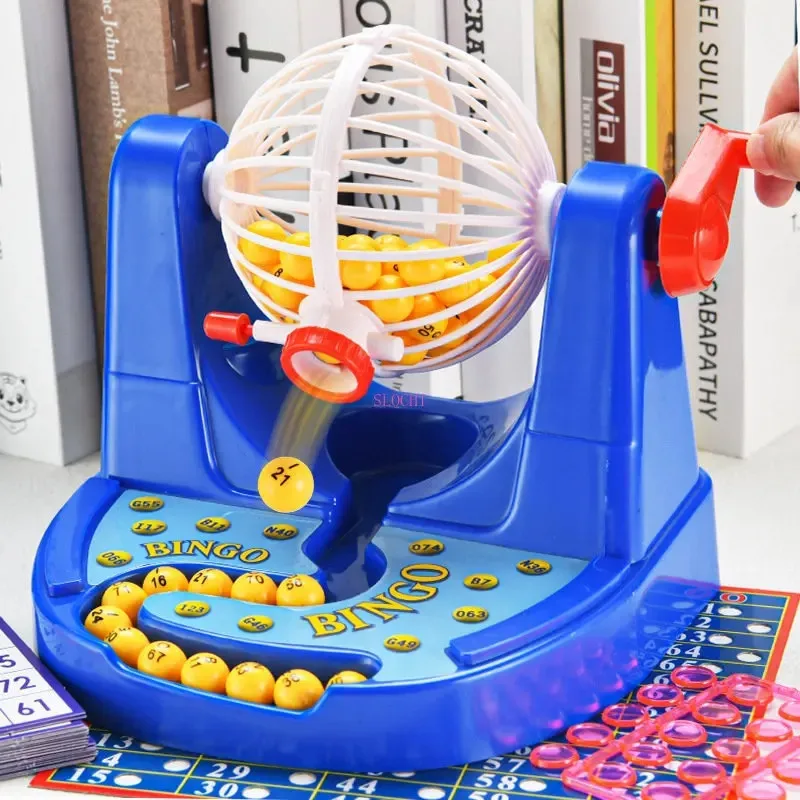 Juego de Bingo de mesa con máquina de simulación para la familia - imagen 3