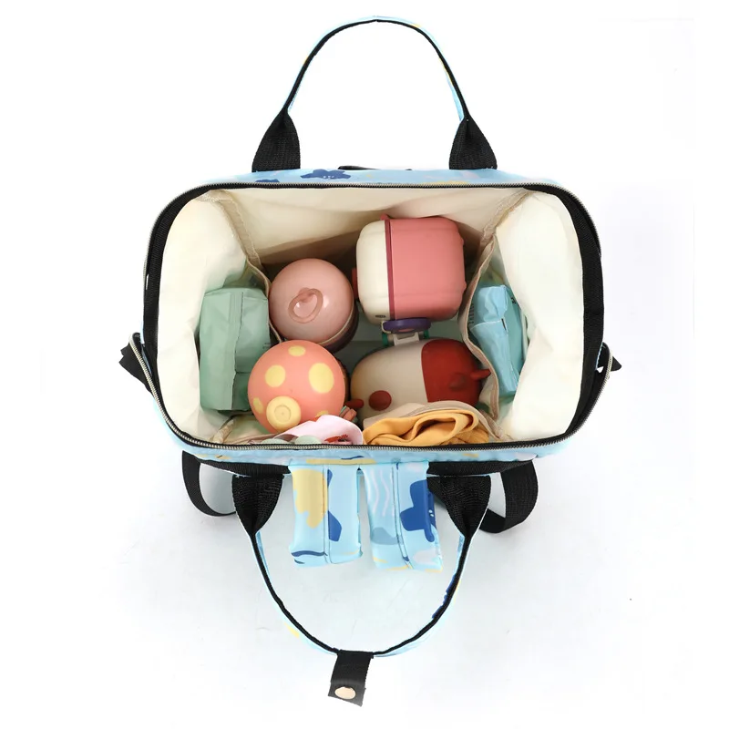 Bolsa de bebé impermeable tipo mochila Oxford térmica para viajes - imagen 2