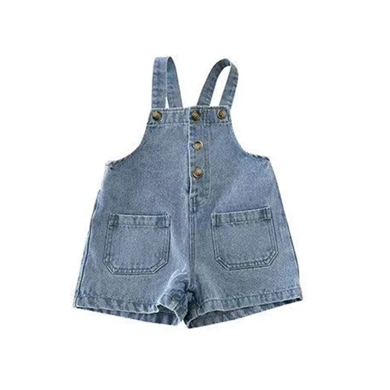 Pantalones cortos vaqueros de estilo occidental para niñas de verano - imagen 4