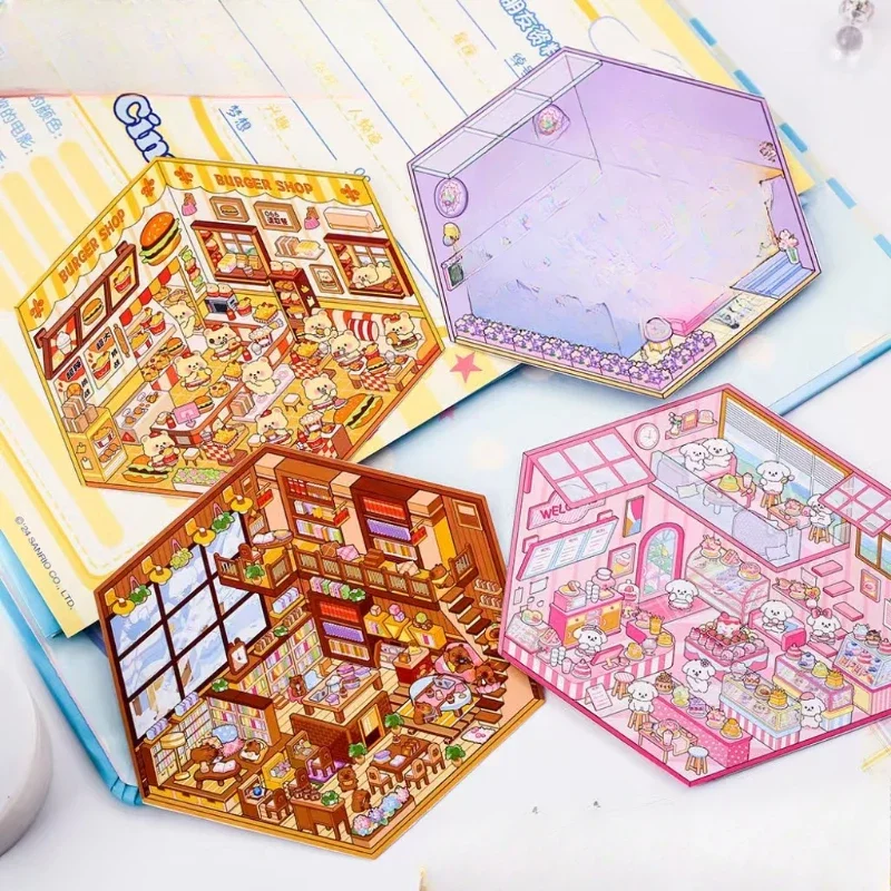 Pegatinas 3D de dibujos animados para manualidades infantiles - imagen 2