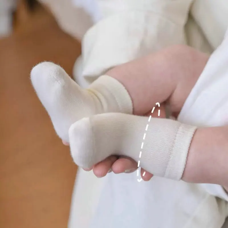 Calcetines bebé algodón suave para otoño – Moda infantil 0-3 años - imagen 5