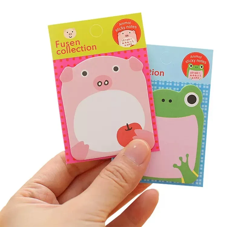 Pegatinas de animales para notas y cuadernos pequeños divertidos - imagen 5