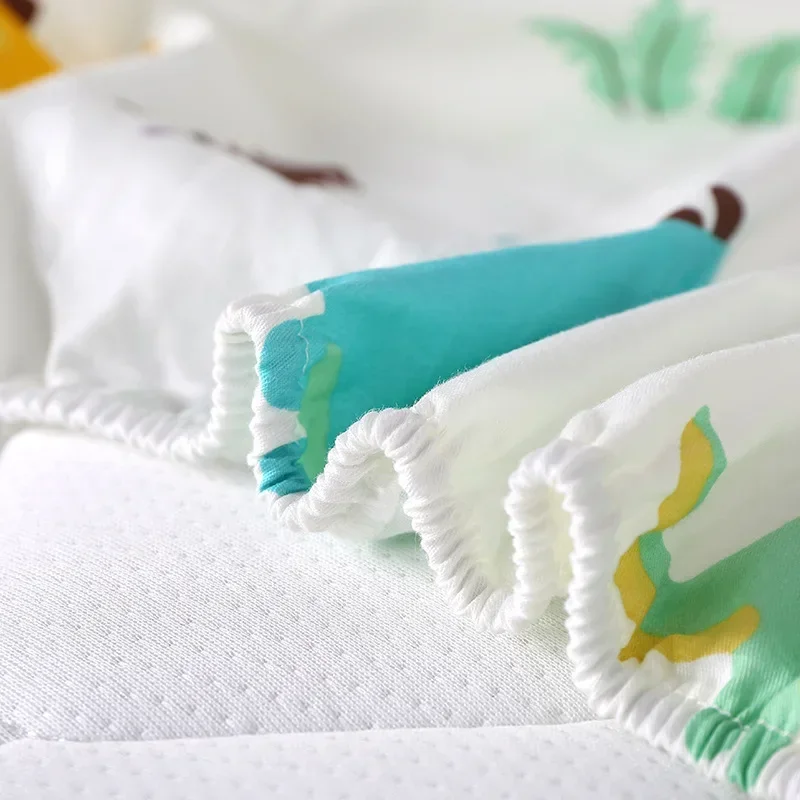 Sábanas ajustadas de algodón para cuna – Estampado infantil - imagen 4