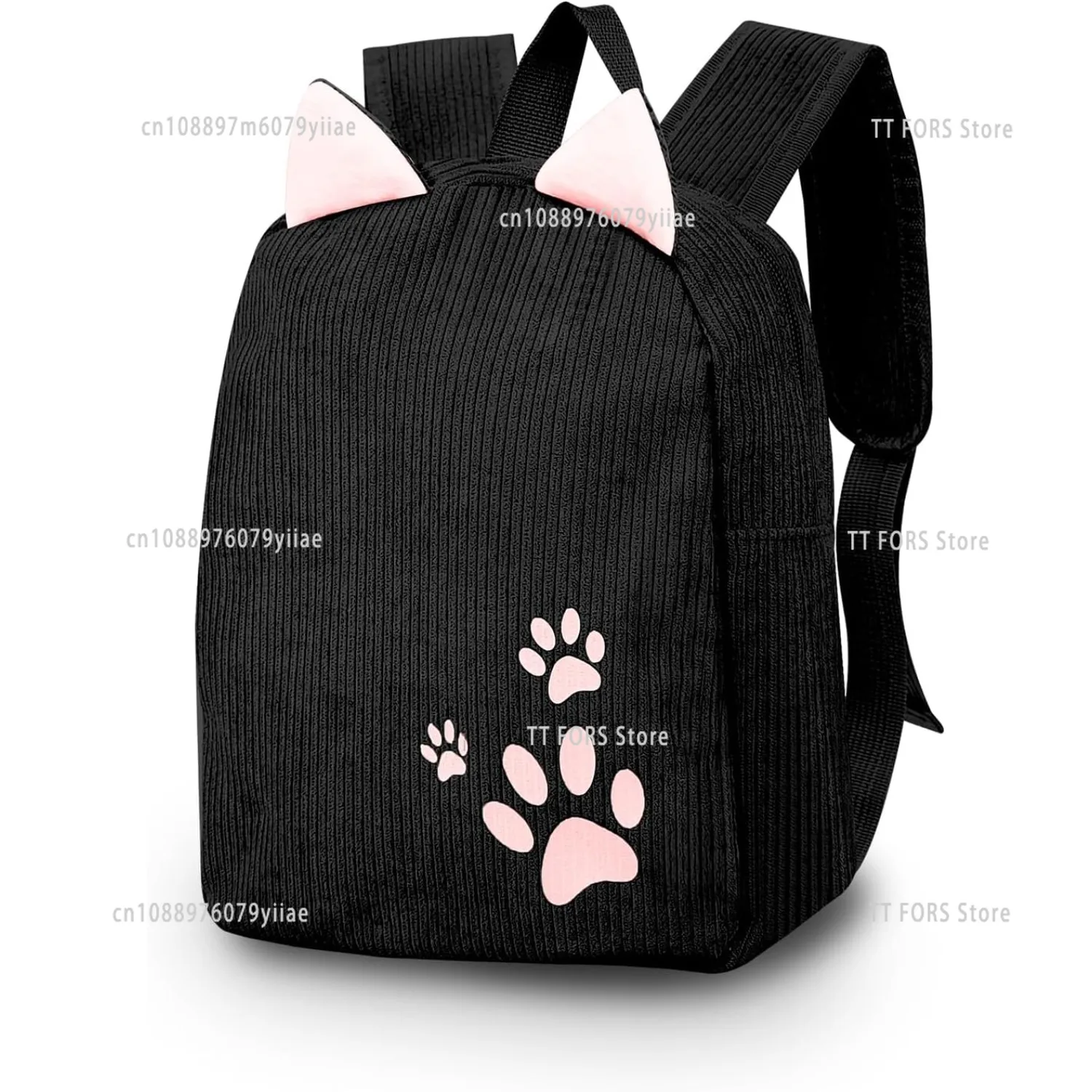 Mochila infantil con diseño animado y gran capacidad