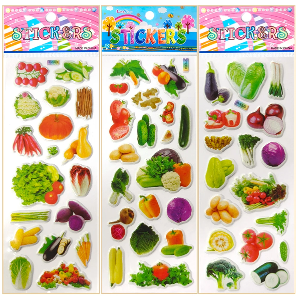 Detalle de pegatinas infantiles