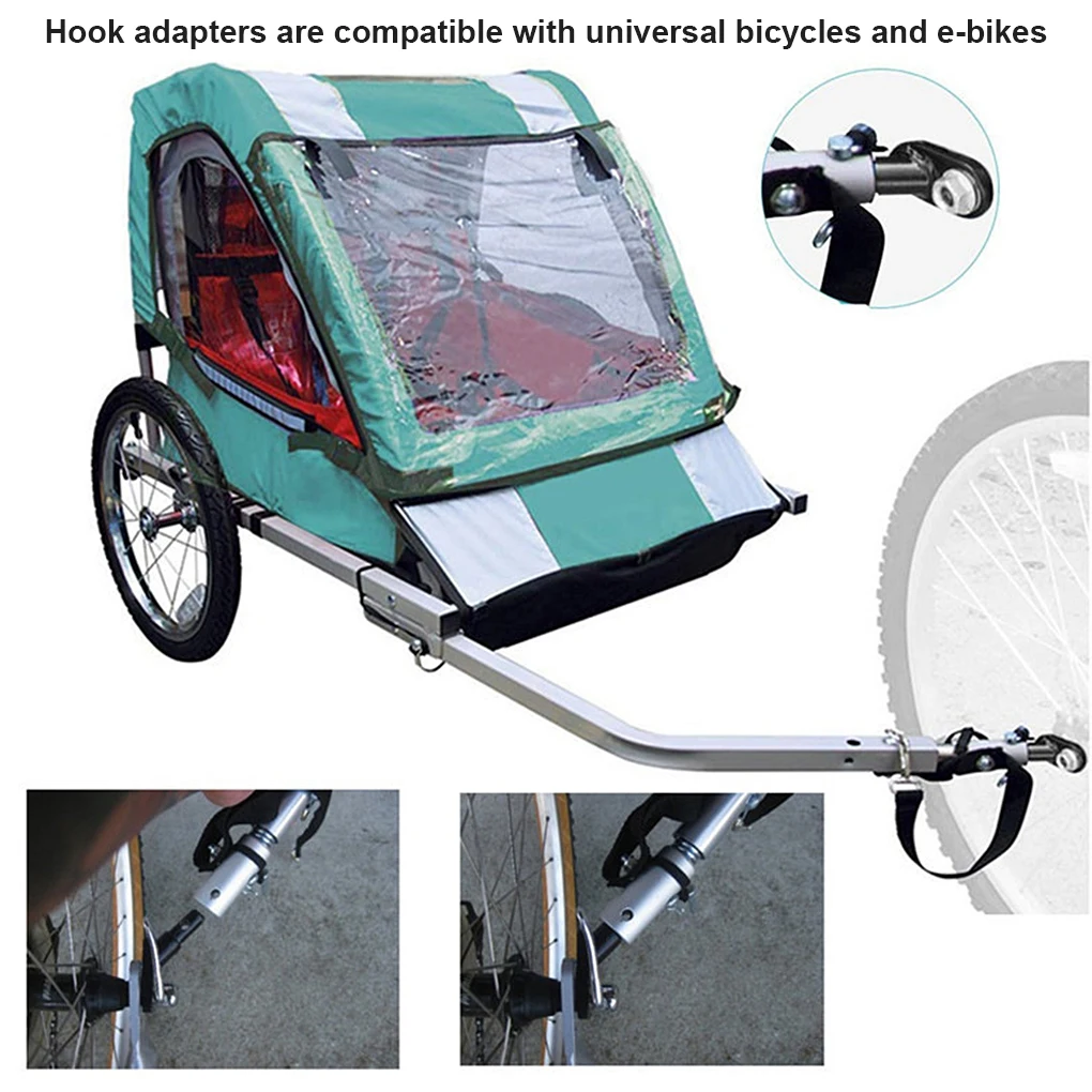 Acoplador embrague para remolque bicicleta infantil - imagen 5