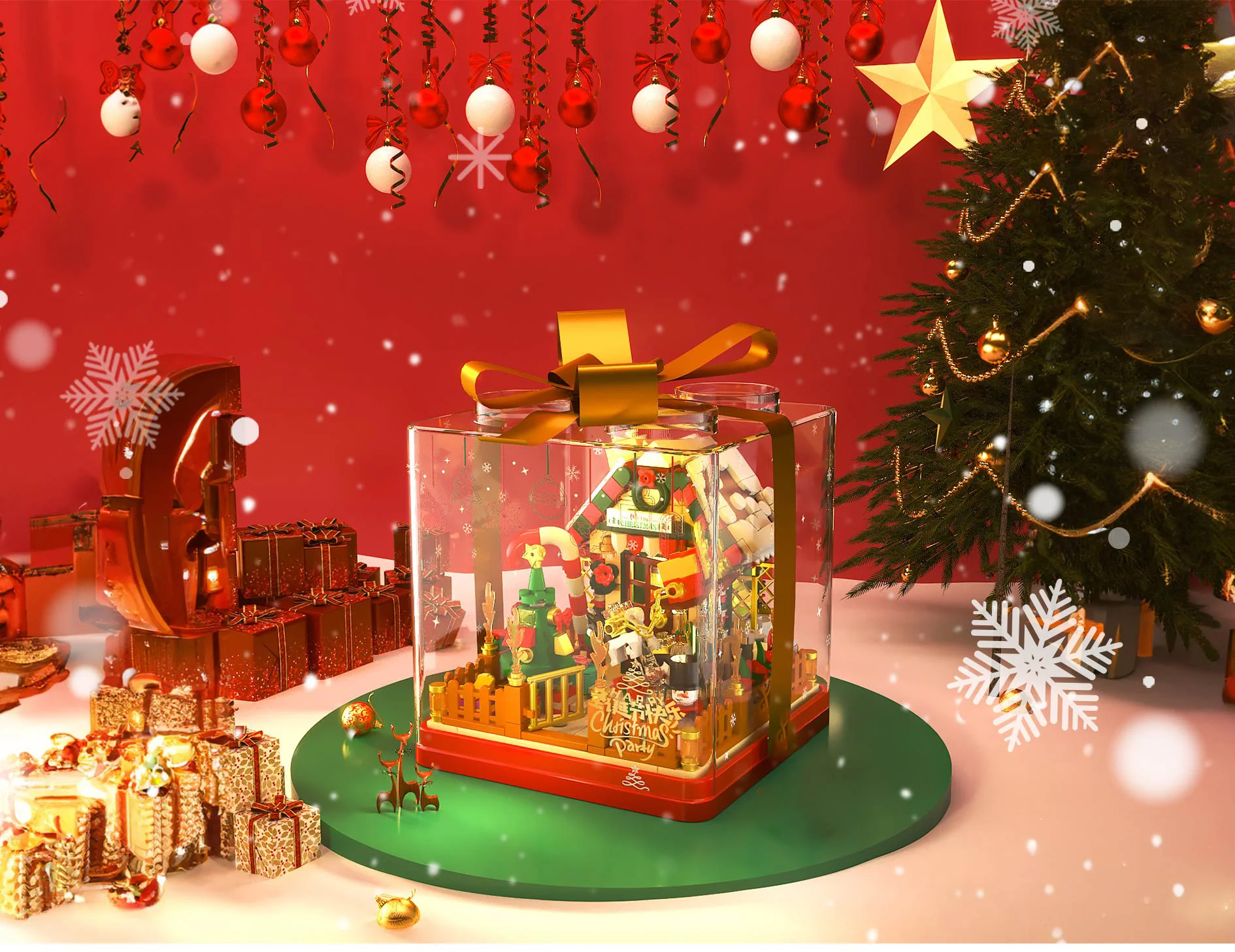 Casas navideñas en miniatura - vista 1