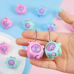 Llavero sensorial Mini Pop Rock-papel-tijeras para niño