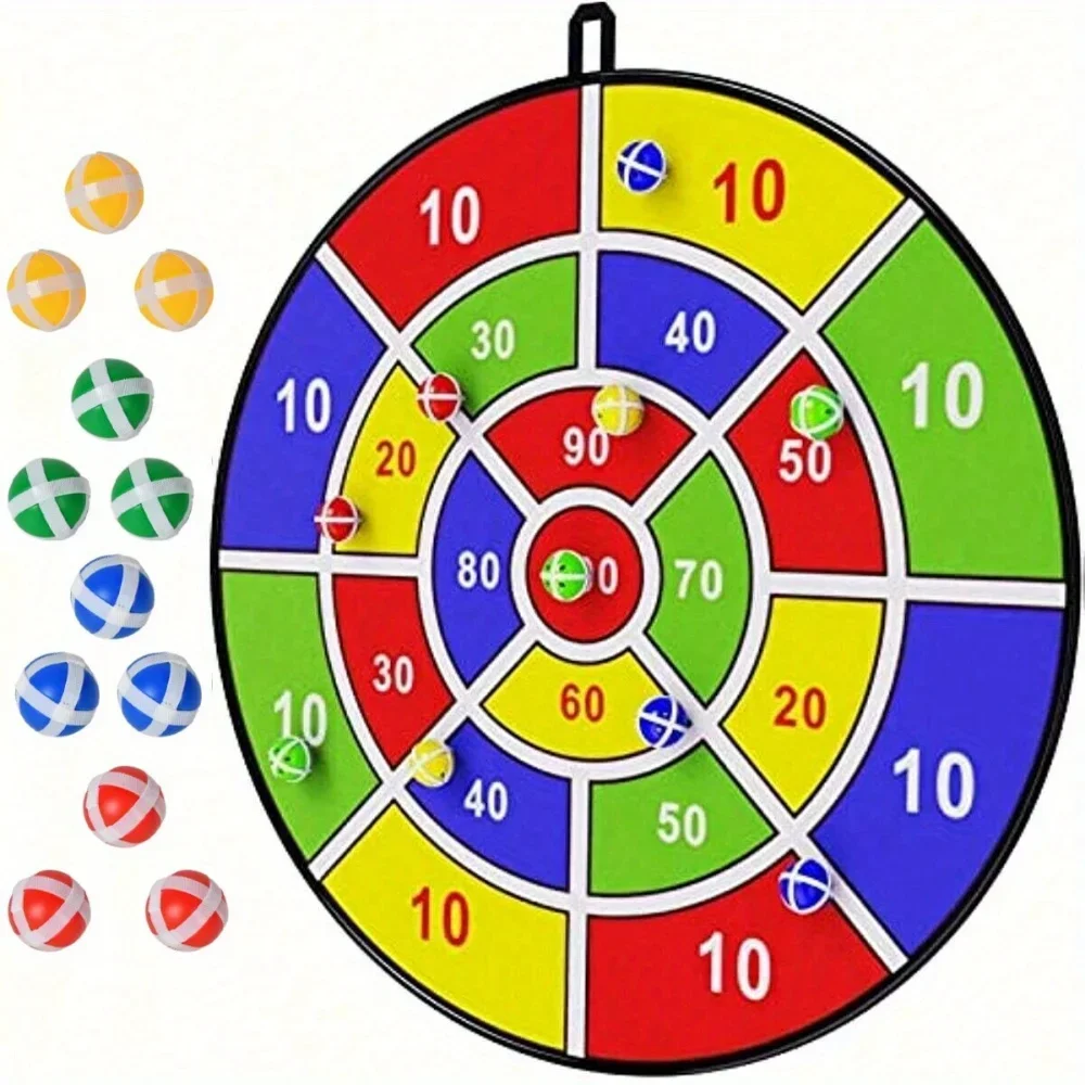 Juego de dardos plegable para niños – Tablero grande interior y exterior - imagen 2