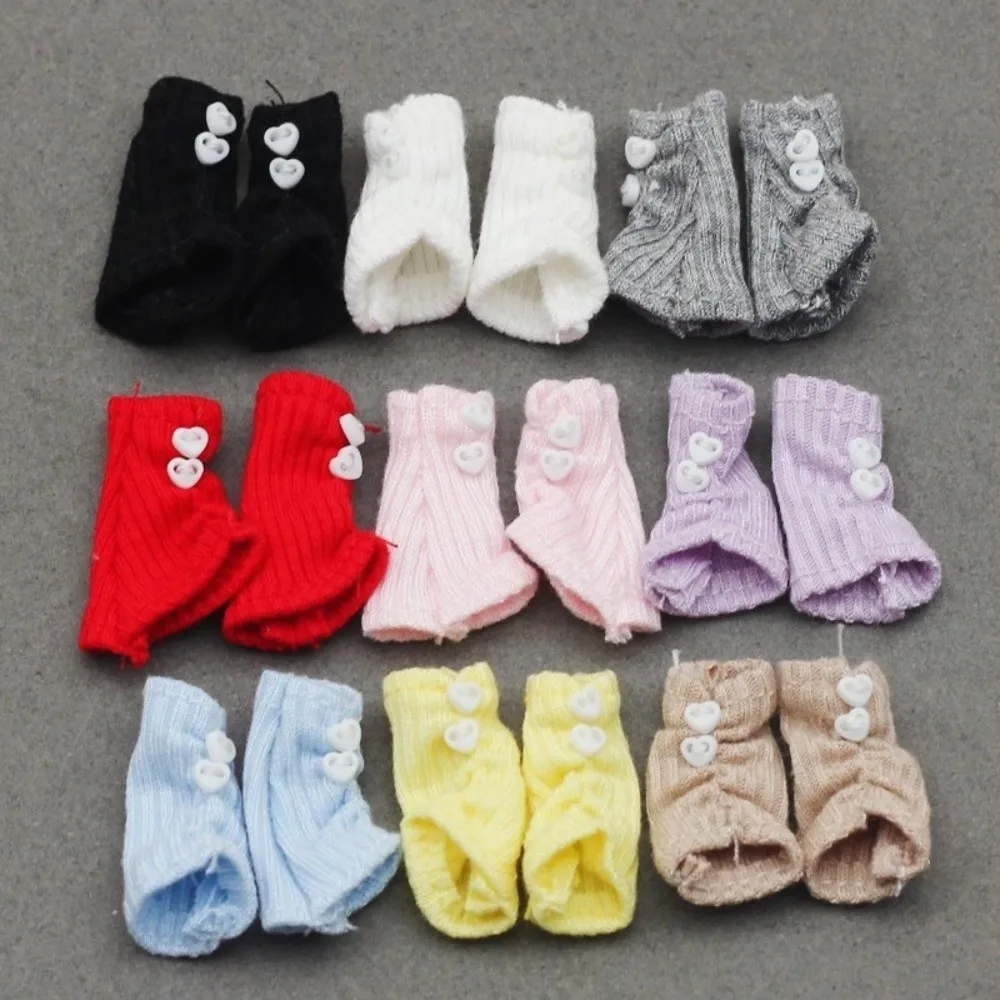 OB11 calcetines altos multicolor de punto suave estilo marinero - imagen 3