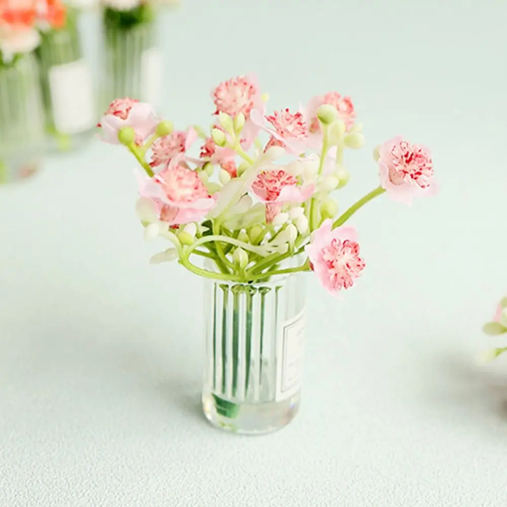 Babybreath Lily florero jazmín para casa de muñecas - imagen 3