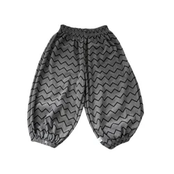 Pantalones de pana tipo harem holgados unisex para primavera