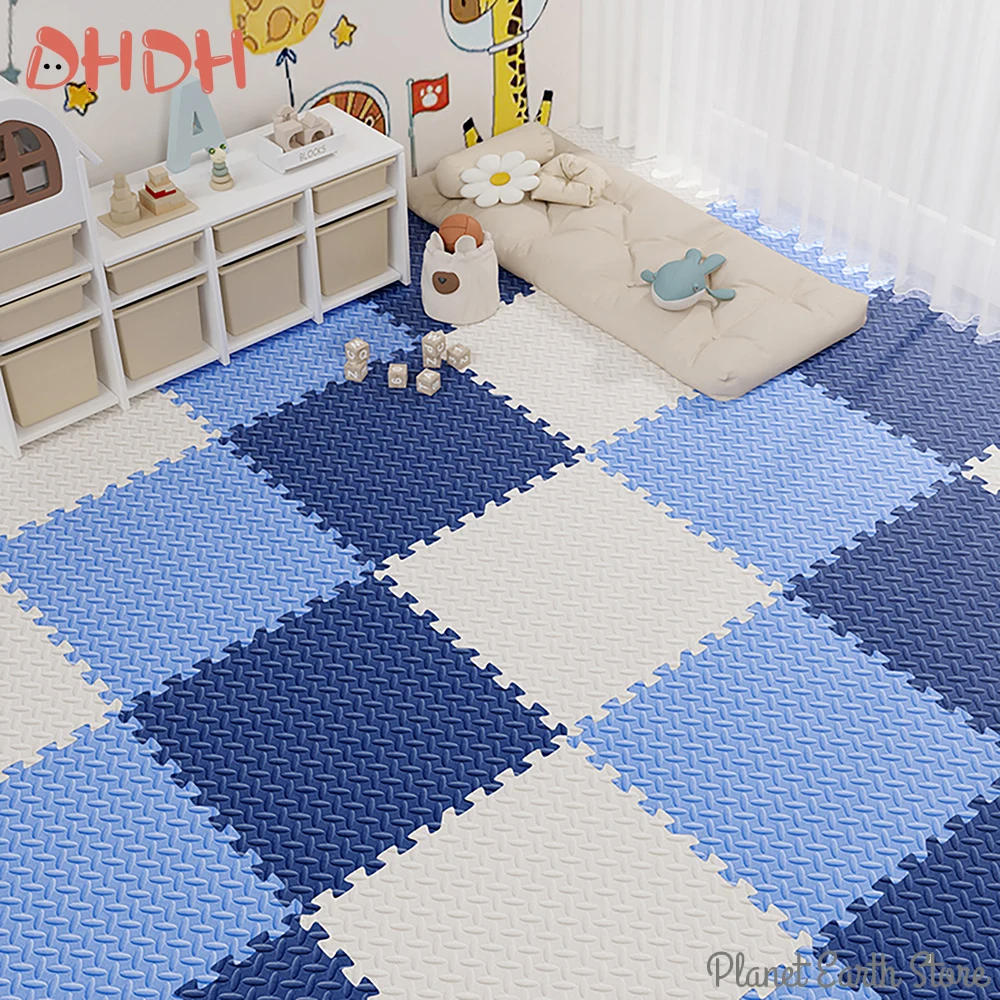 Alfombra antideslizante de espuma para bebé – Juego seguro en casa