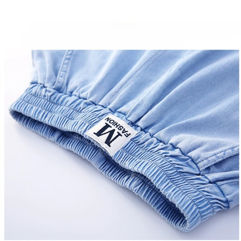 Pantalones de Tencel para niñas – corte amplio verano urbano - imagen 5