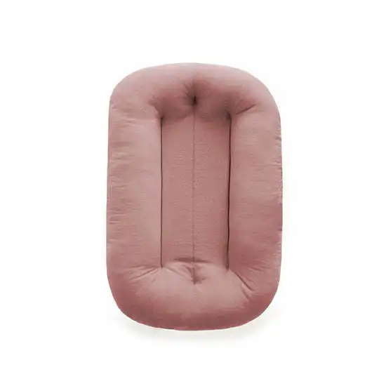 Nido de bebé portátil en algodón para dormir con funda acolchada - imagen 5