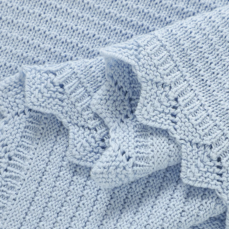 Manta suave de algodón para bebé – Ideal para cochecito y moisés - imagen 4