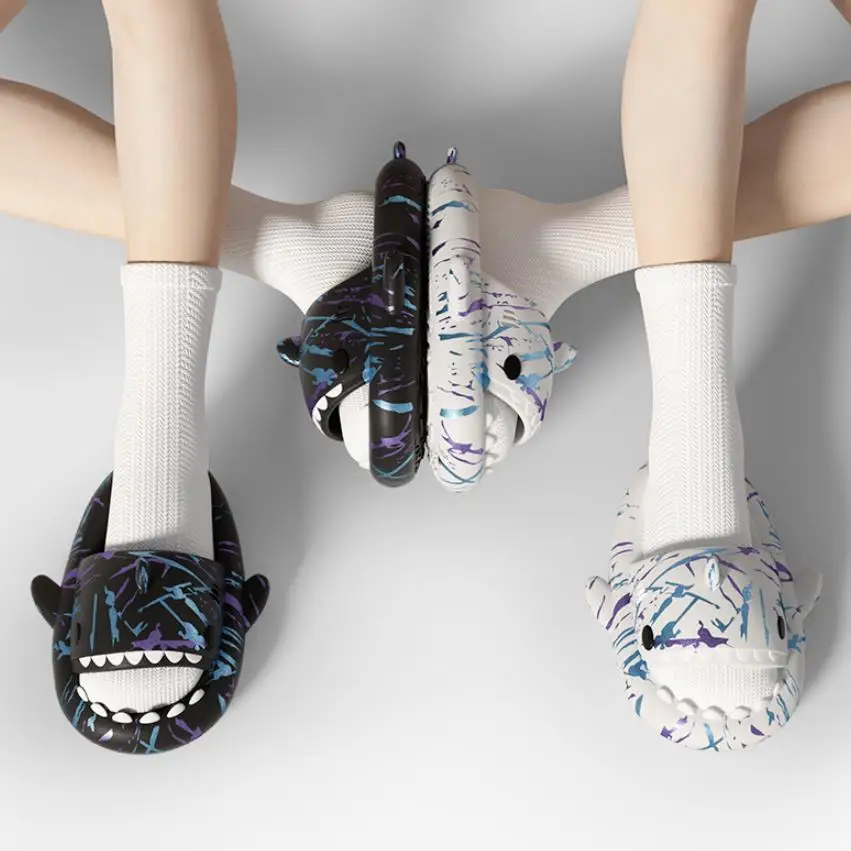 Zapatillas personalizadas con tiburón niño – Antideslizantes y cómodas - imagen 5