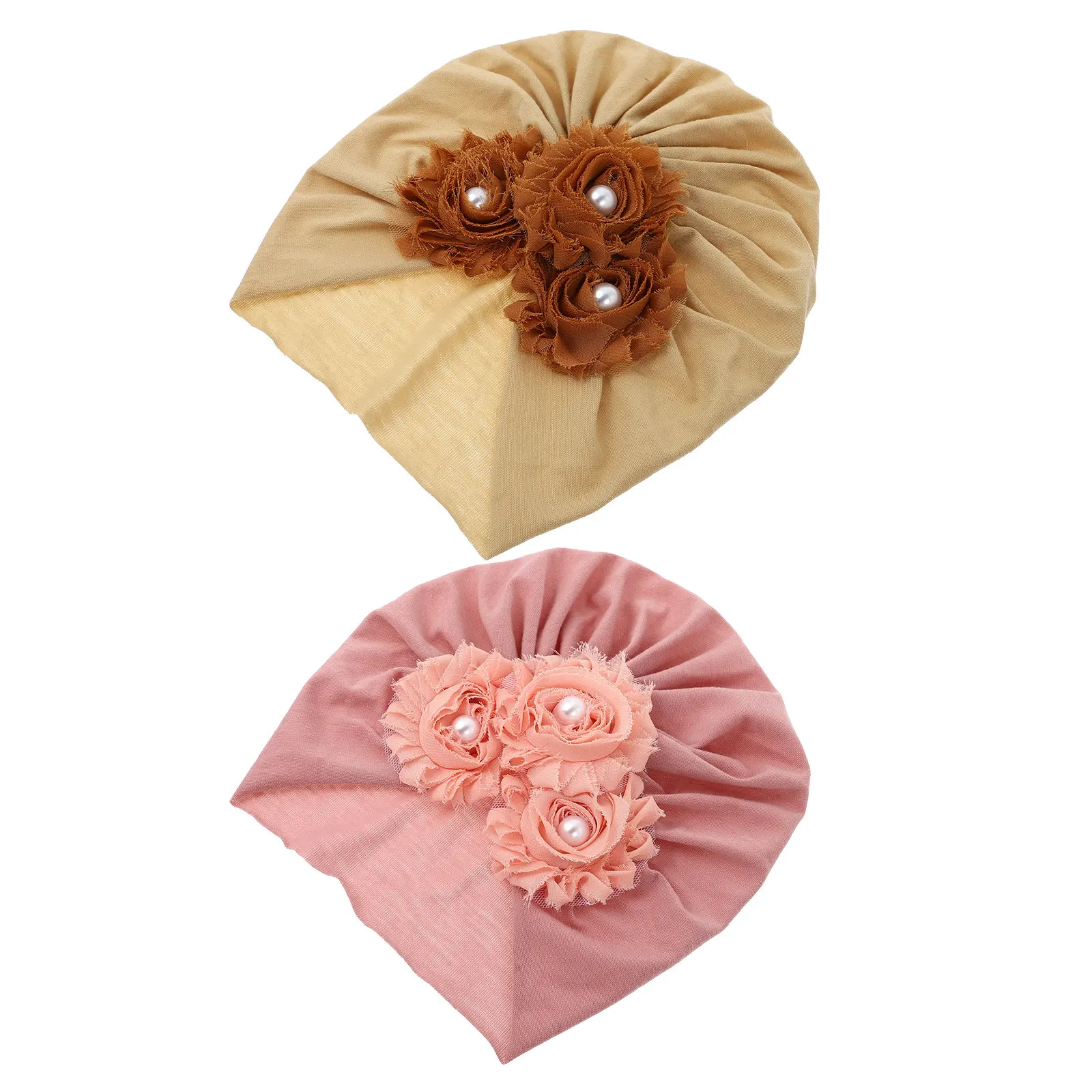 Gorro turbante de algodón para bebés, suave y cómodo en uso diario - imagen 3