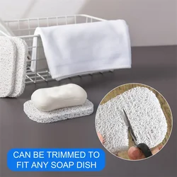 Bandeja de jabón antideslizante autodrenante para ducha y baño