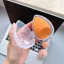 Soporte para esponjas de maquillaje, secado portátil tipo huevo