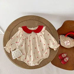 Mono manga larga bebé niña estilo princesa otoño