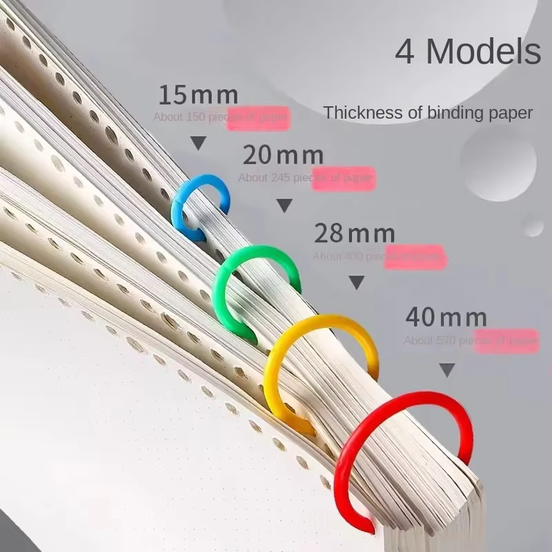 Carpeta de anillas 15 mm – Archivador para documentos de bebé - imagen 2