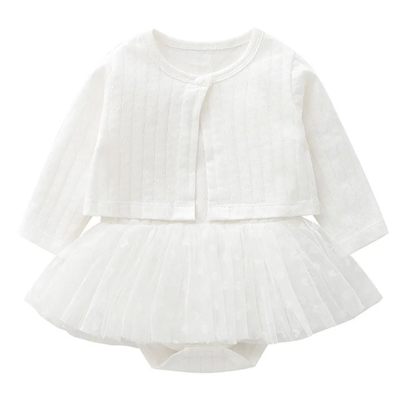 Conjunto de verano para niña: mono sin mangas y abrigo - imagen 2