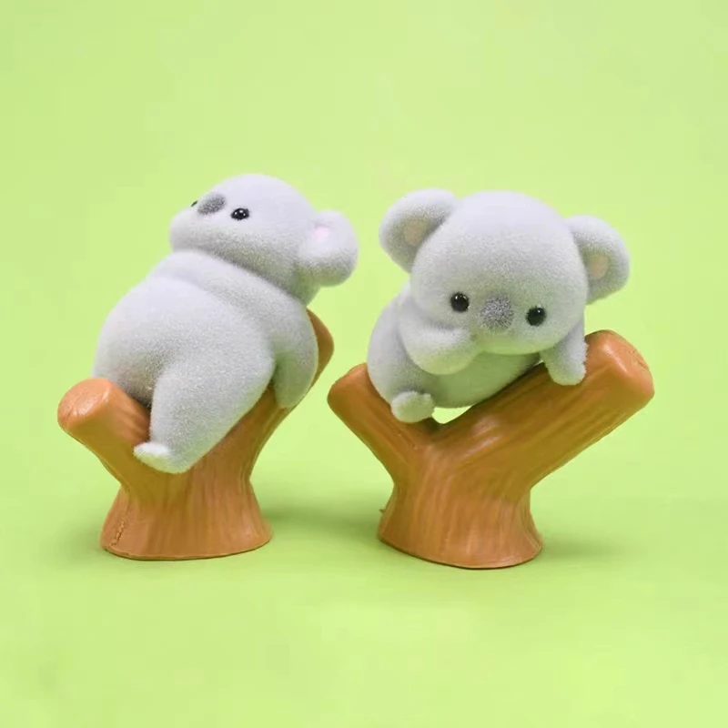 Peluche koala gris de cápsula Yell, patas cruzadas sentado tierno - imagen 4