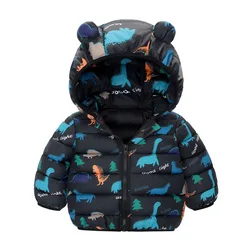 Chaqueta de plumón con capucha para niño – Abrigo de invierno