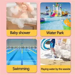 QX2D protectores impermeables para los oídos infantiles con pegatina