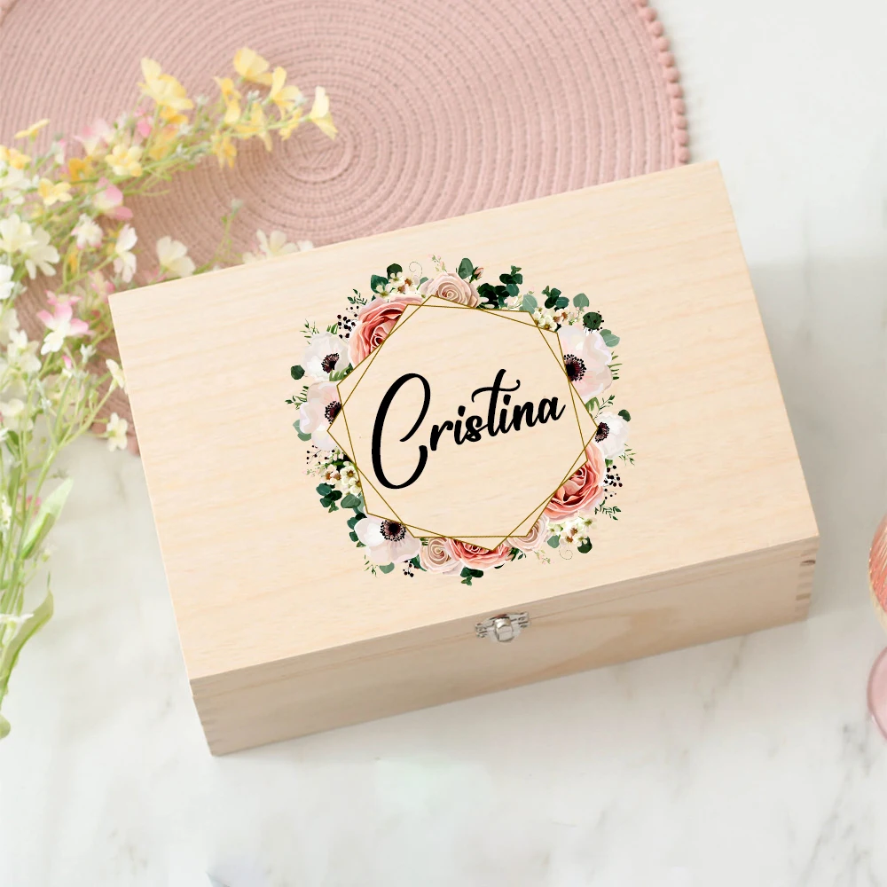 Caja recuerdos bebé con cordón umbilical - imagen 5