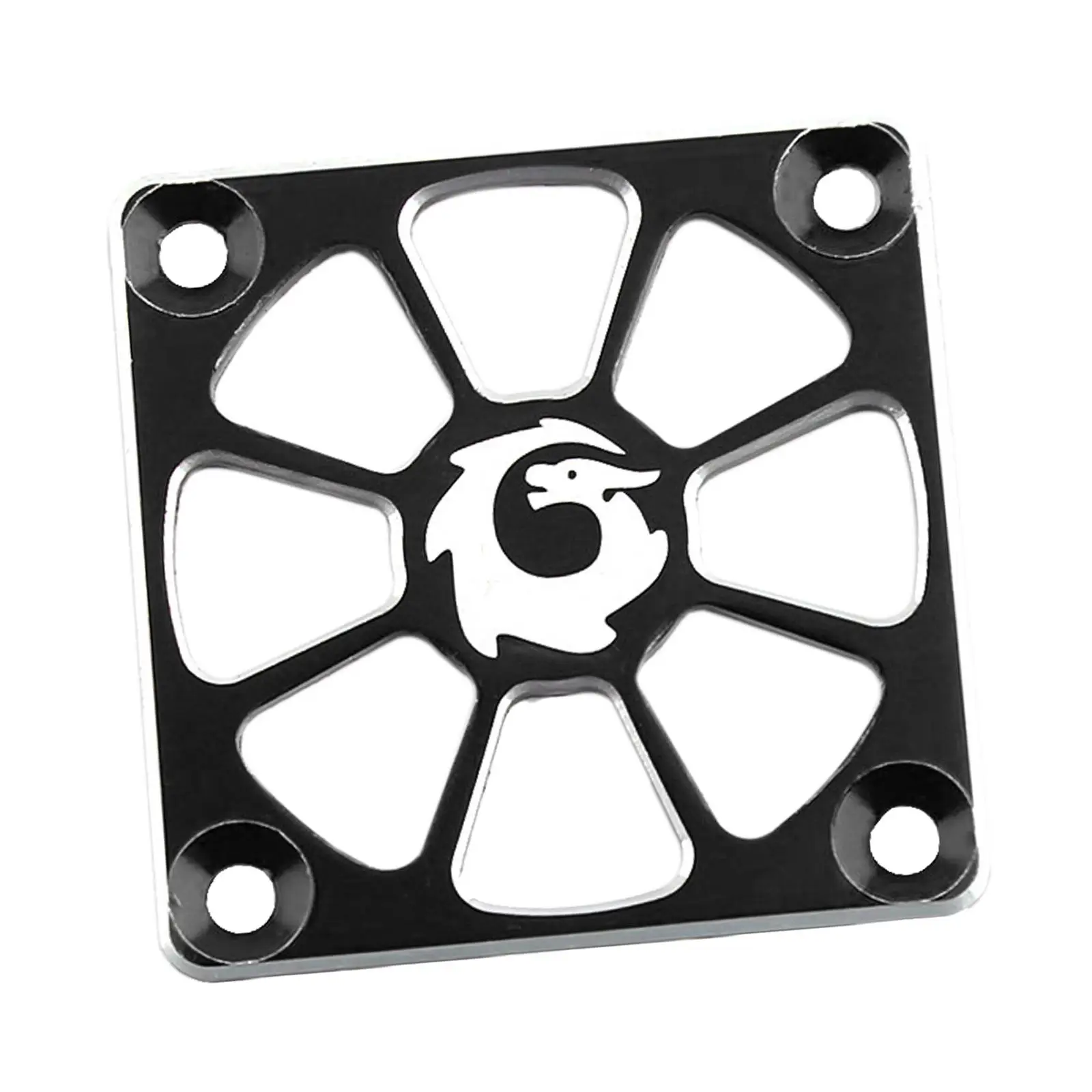 Cubierta ventilador para coche RC sin escobillas de aluminio