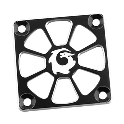 Cubierta ventilador para coche RC sin escobillas de aluminio