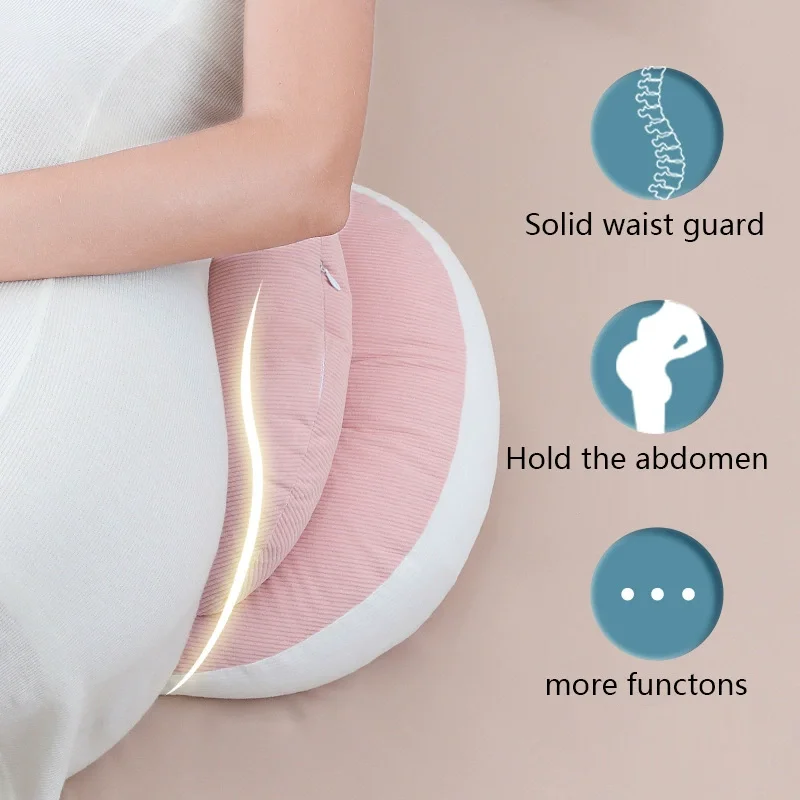 Almohada de embarazo con soporte lumbar para dormir de lado - imagen 2