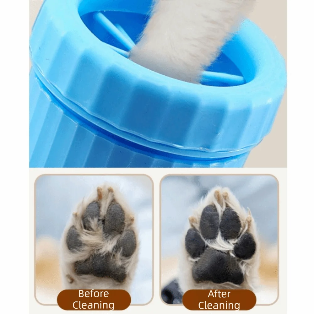 Lavador de patas para perros recargable USB, portátil y desmontable - imagen 3