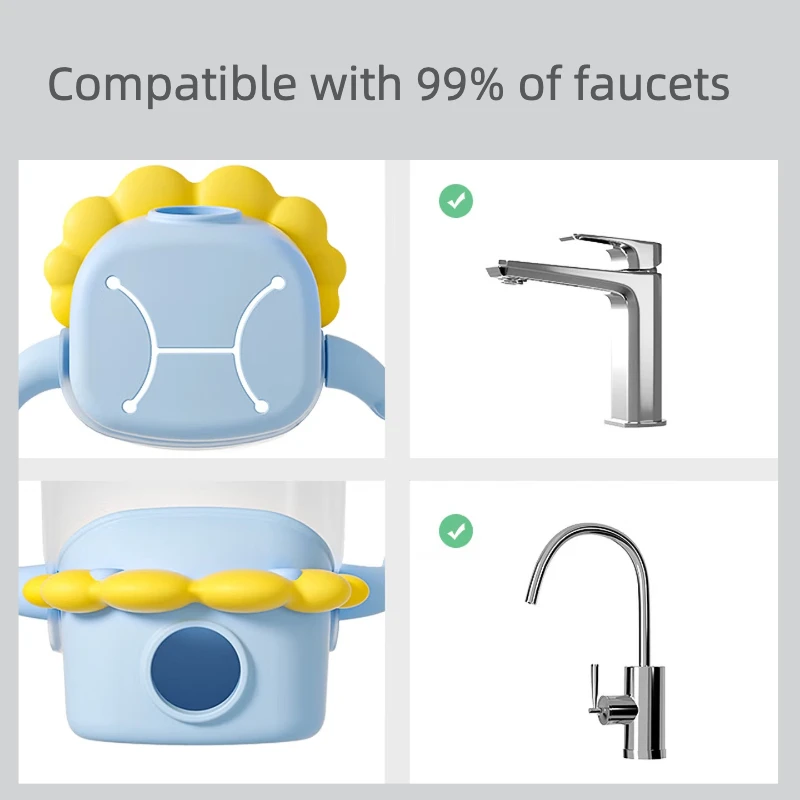 Extensor de grifo infantil con adaptador de baño para bebé