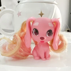 Figura de acción perro anime rosa – Colección rara para niños
