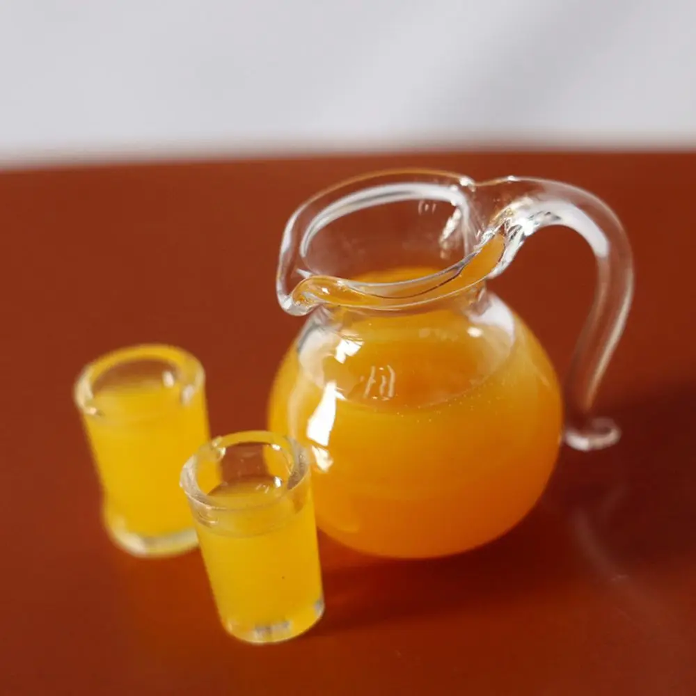 Set de bebidas para muñecas con jarra y taza mini - imagen 5