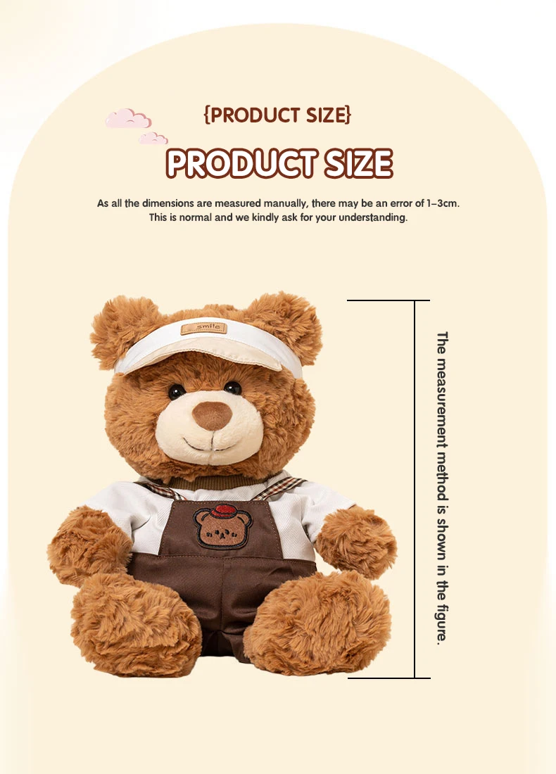 Peluche con aspecto suave y cojín incluido