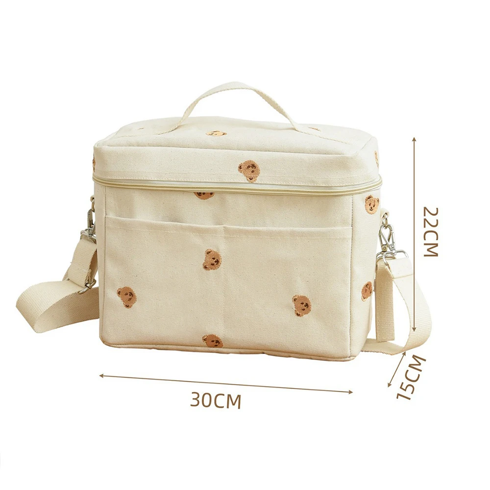 Bolsa de pañales para carrito transpirable y resistente - imagen 2