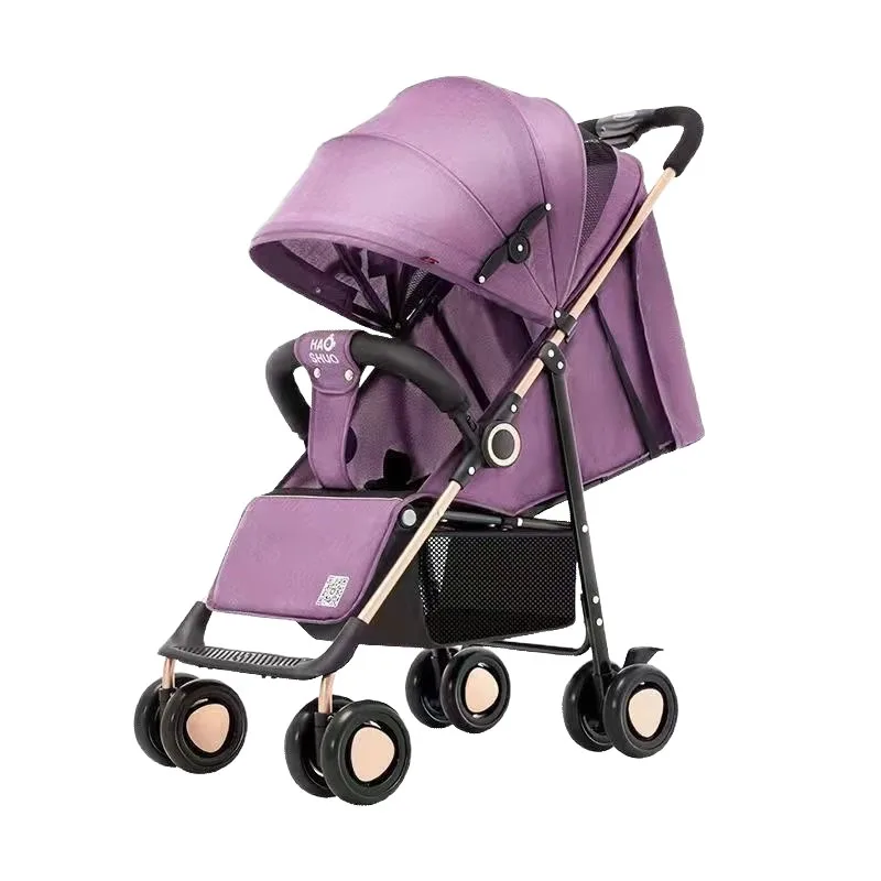 Carrito bebé plegable ligero cómodo seguro para recién nacidos - imagen 5
