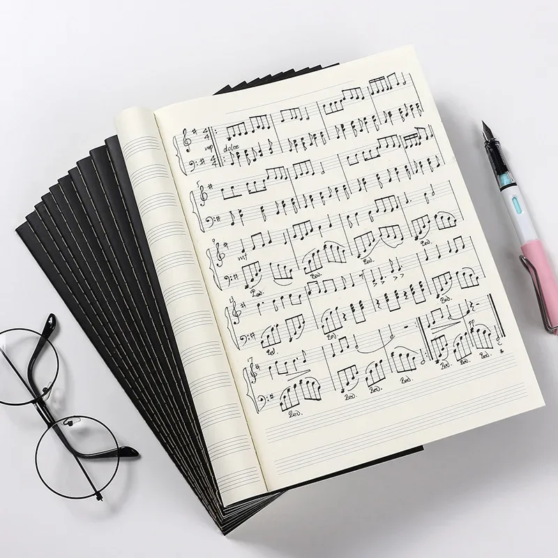 Cuaderno de música universal para teoría musical con ejercicios - imagen 5