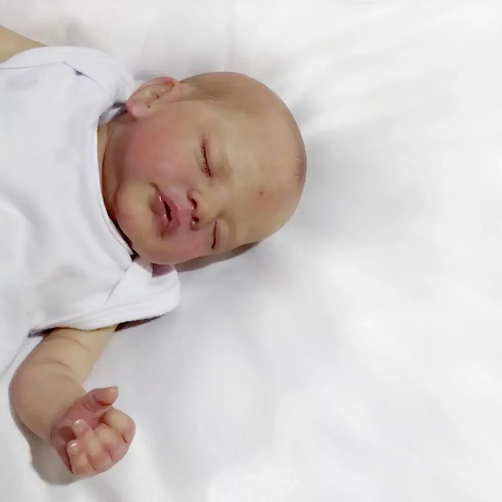 Muñeca Bebe Sam recién nacida reborn realista hecha a mano - imagen 3