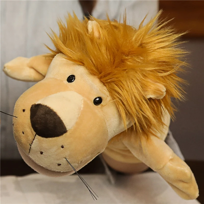 Marionetas de dedo de felpa con dibujos animados para niños suaves - imagen 3
