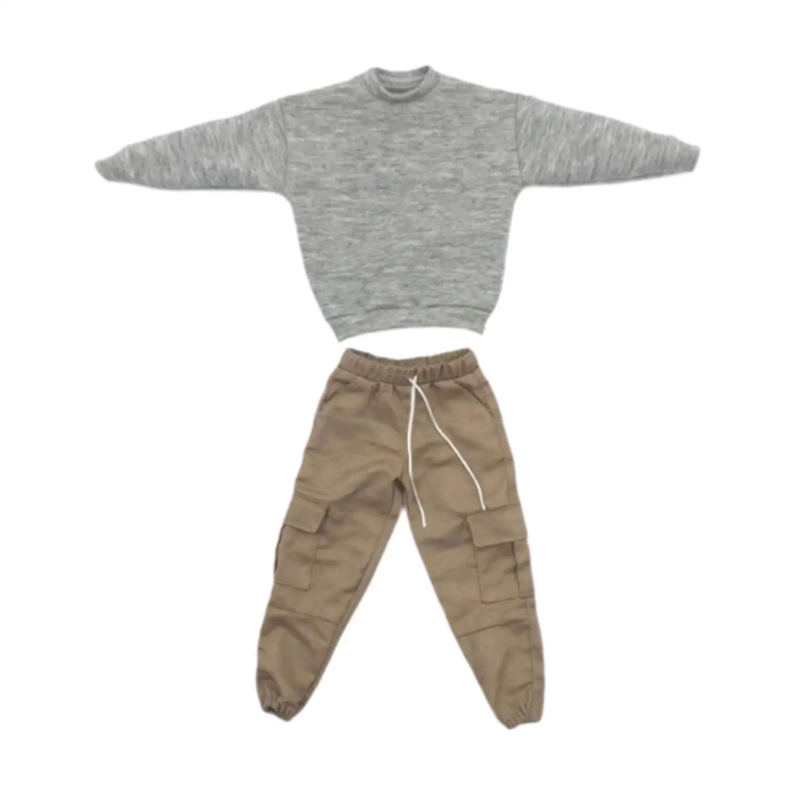 Ropa para muñecas masculina: sudadera y pantalón para acción - imagen 4