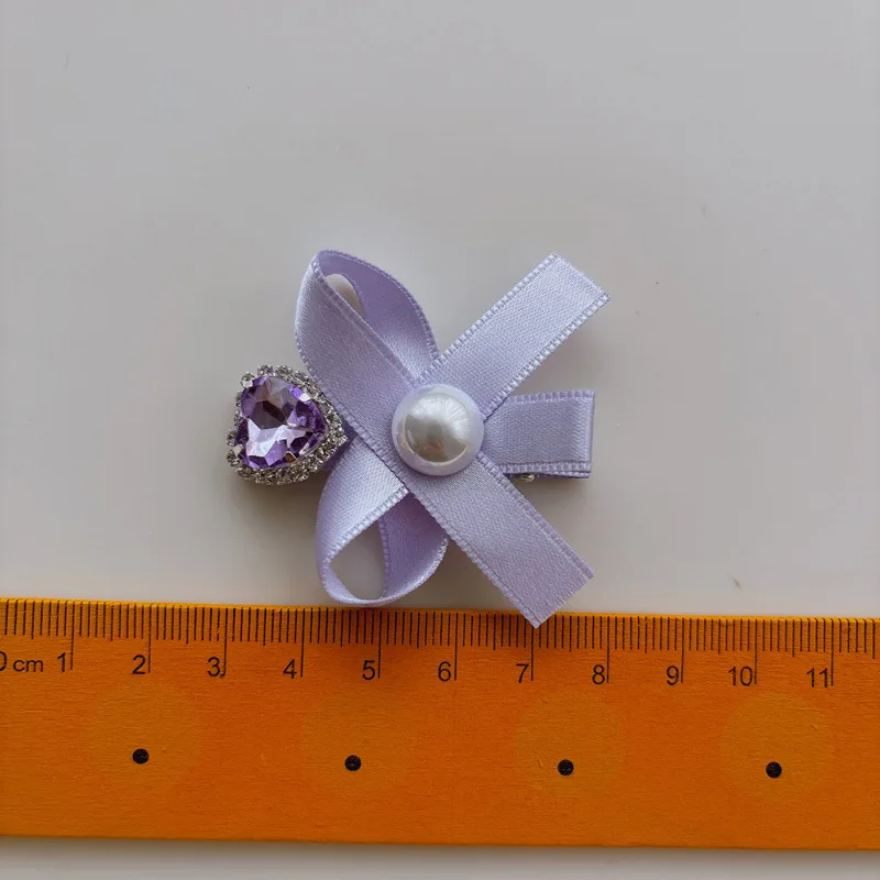 Pinza de pelo con lazo de encaje para niñas – accesorio - imagen 5