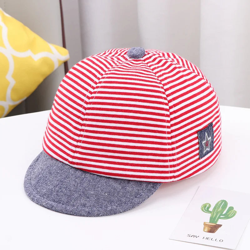 Gorro verano algodón rayas para niño - imagen 3