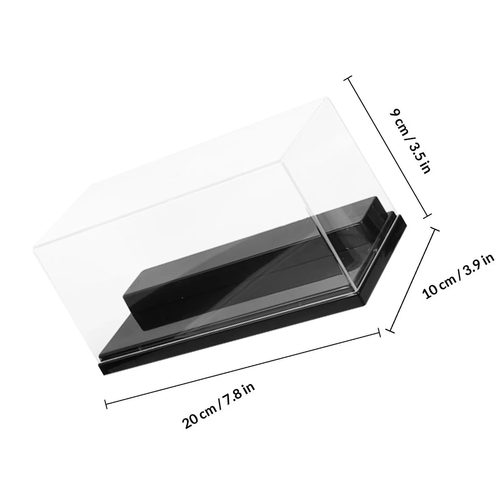 Vitrina de plástico transparente para figuras y coleccionables - imagen 4