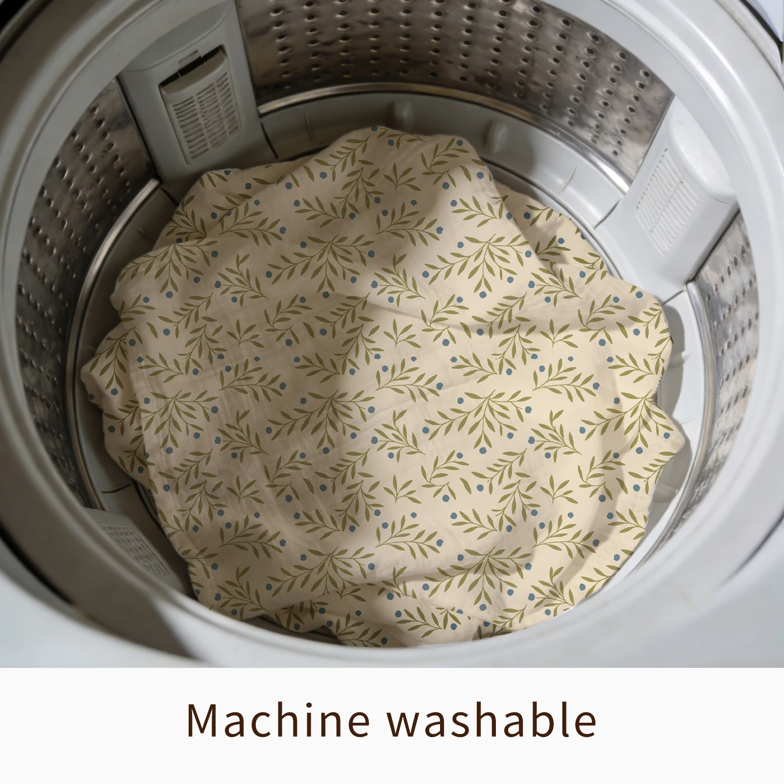 Kangobaby manta de muselina para bebé retro floral transpirable - imagen 4