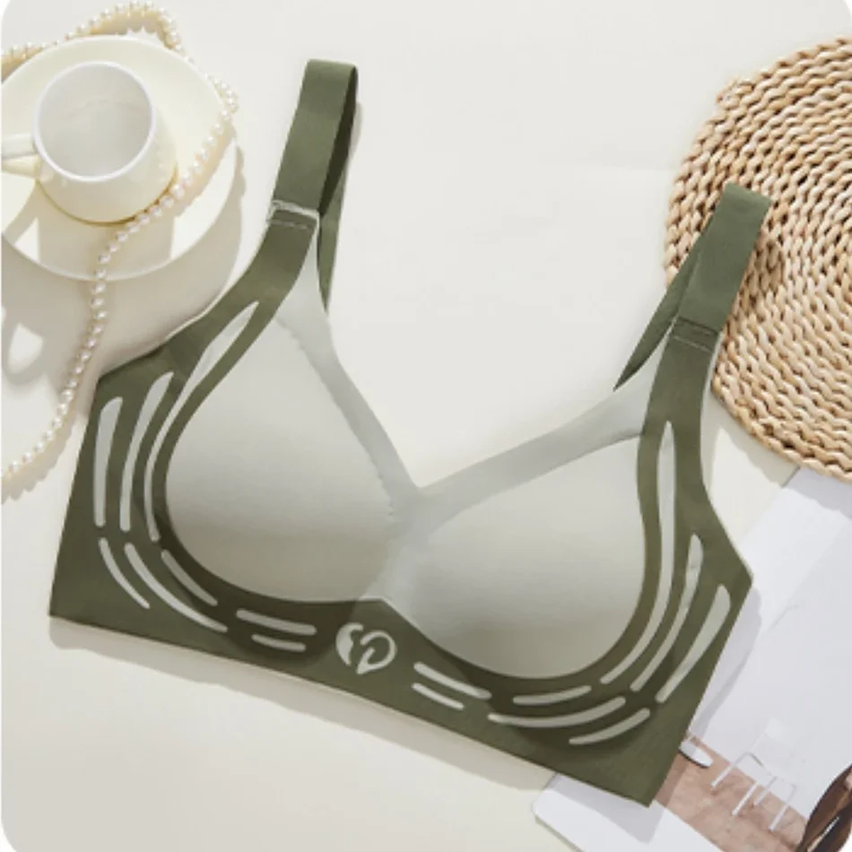 Sujetador de maternidad copa completa – Suave con tirantes anchos - imagen 3